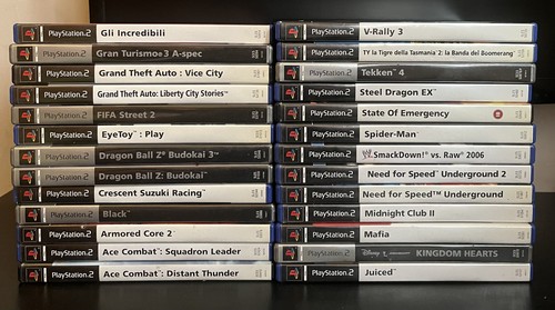 Stock giochi ps2 scegli - stock,