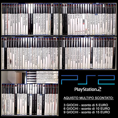 Lotto giochi ps2 - ps2, playstation