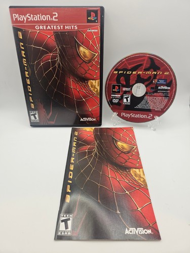 Ps2 spider man sony - (ps2,,