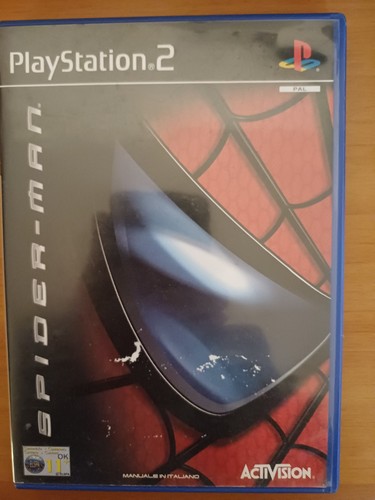 Ps2 spider man activision 2002 - ps2,